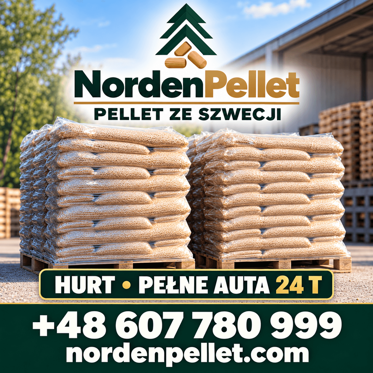 Pellet Premium Szwedzki tylko hurt