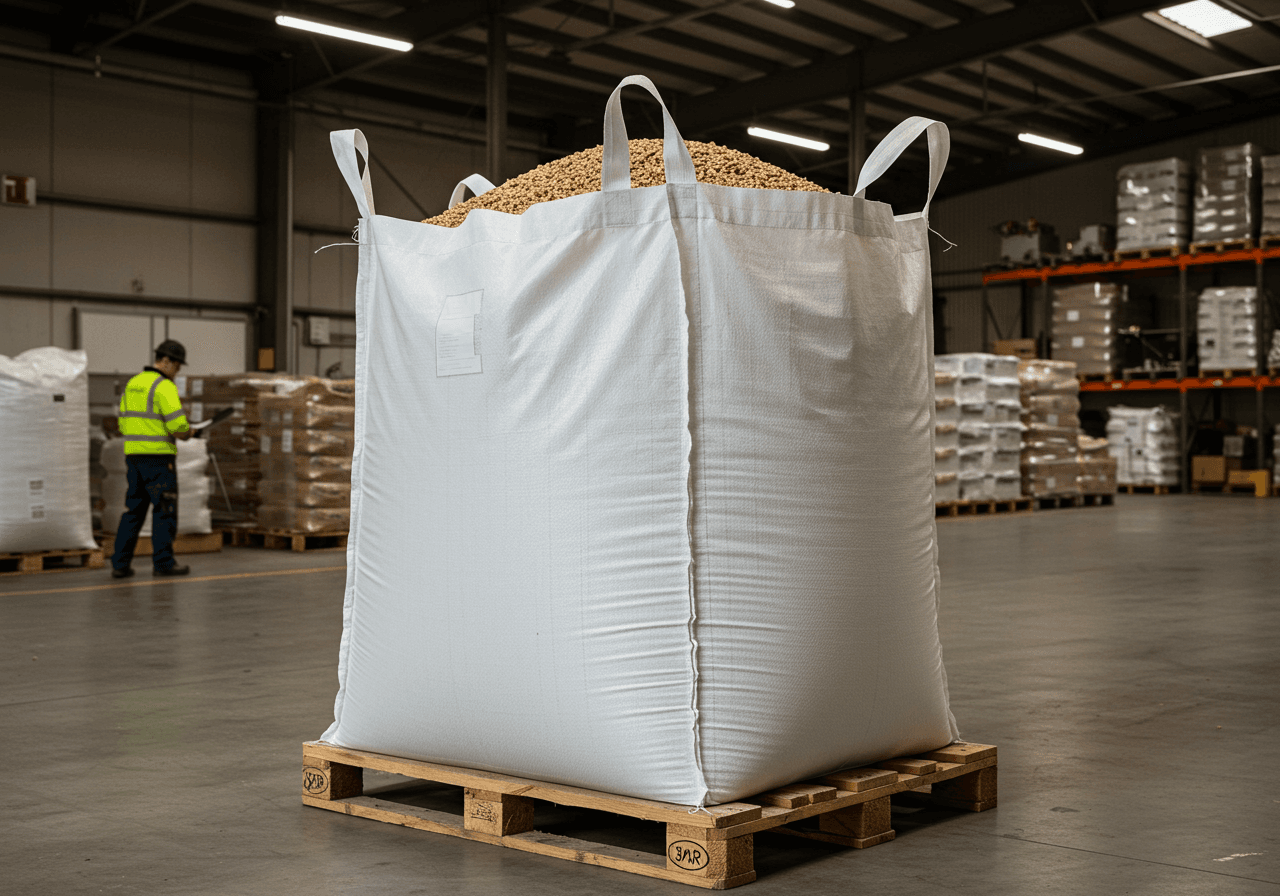 Pellet ENplus A1 6mm — sosna, big bag 1000 kg — Pellet